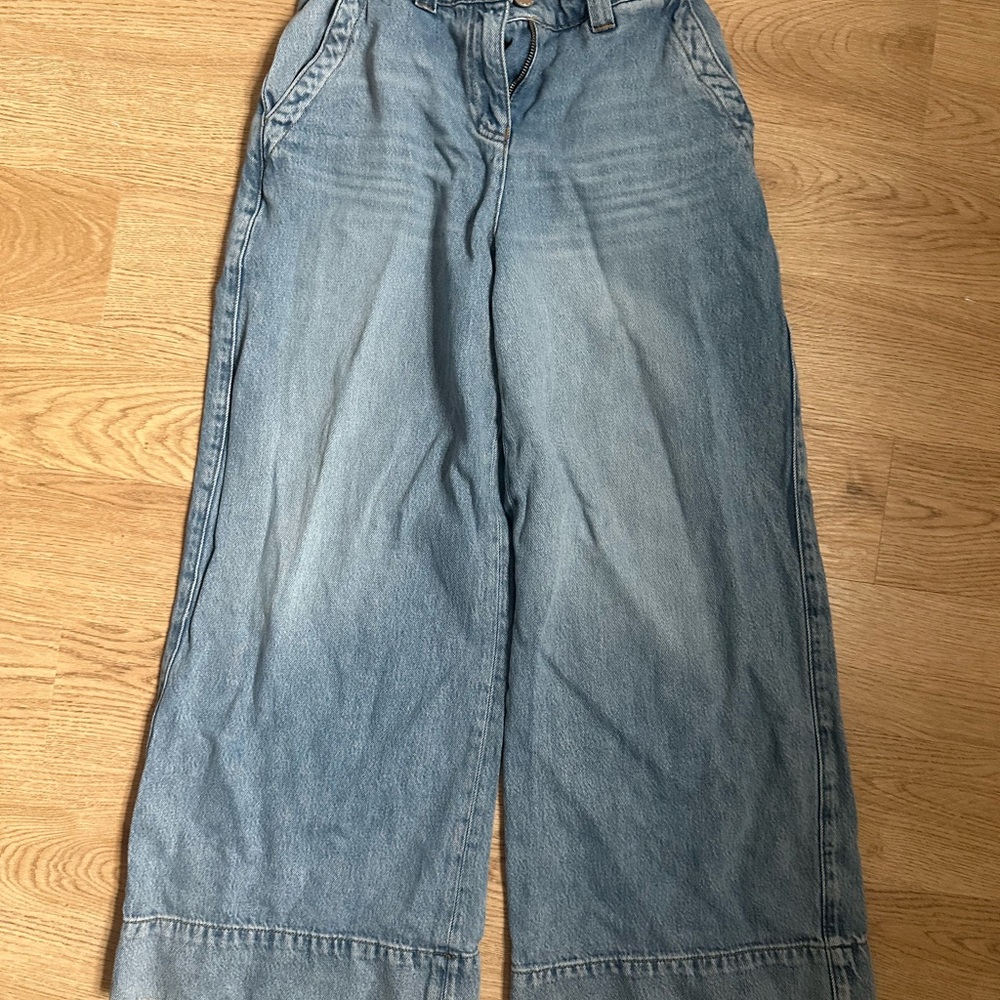 Reiss Light Blue Flare Jeans